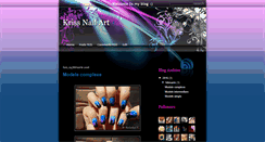 Desktop Screenshot of krissnailart.blogspot.com