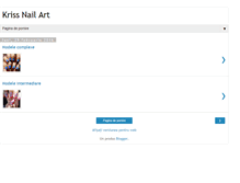 Tablet Screenshot of krissnailart.blogspot.com