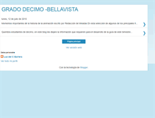 Tablet Screenshot of bellavistadiez.blogspot.com