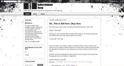 Desktop Screenshot of indiscriminateswag.blogspot.com