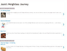 Tablet Screenshot of josiesweightlossjourney.blogspot.com