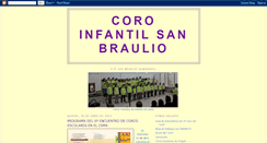 Desktop Screenshot of coroinfantilsb.blogspot.com