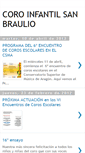 Mobile Screenshot of coroinfantilsb.blogspot.com