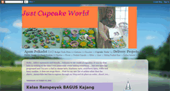 Desktop Screenshot of justcupcakeworld.blogspot.com