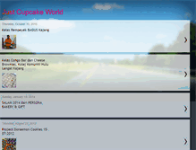 Tablet Screenshot of justcupcakeworld.blogspot.com