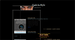 Desktop Screenshot of cashinstyle.blogspot.com