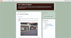 Desktop Screenshot of les4ailesdudesert.blogspot.com