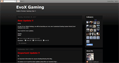 Desktop Screenshot of evoxindia.blogspot.com