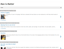 Tablet Screenshot of manismatter.blogspot.com
