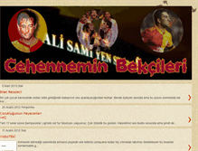 Tablet Screenshot of cehenneminbekcileri.blogspot.com