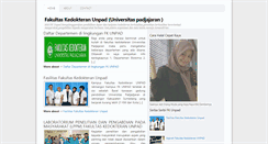 Desktop Screenshot of fakultas-kedokteran-unpad.blogspot.com