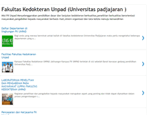 Tablet Screenshot of fakultas-kedokteran-unpad.blogspot.com