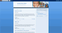 Desktop Screenshot of groton-peru-2010.blogspot.com