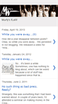 Mobile Screenshot of flawbymurfy.blogspot.com