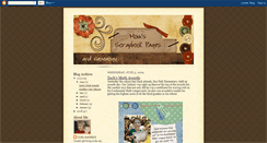 Desktop Screenshot of momsscrapbookpages.blogspot.com