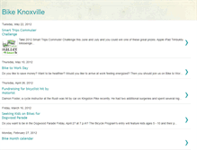 Tablet Screenshot of bikeknoxville.blogspot.com