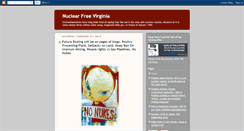 Desktop Screenshot of nuclearfreeva.blogspot.com