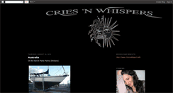 Desktop Screenshot of cries-n-whispers.blogspot.com