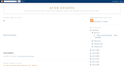 Desktop Screenshot of events-aceh.blogspot.com