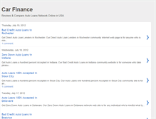 Tablet Screenshot of car-finance-auto.blogspot.com