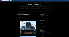 Desktop Screenshot of imeetstrangers.blogspot.com