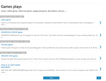 Tablet Screenshot of gamesplays.blogspot.com