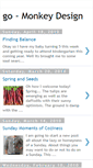 Mobile Screenshot of gomonkeydesign.blogspot.com