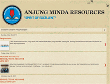 Tablet Screenshot of anjungmindaresource.blogspot.com