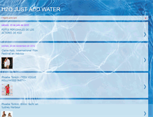 Tablet Screenshot of h2ojustaddwatersofia.blogspot.com