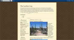 Desktop Screenshot of lawlyeslog.blogspot.com