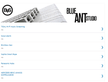 Tablet Screenshot of blueantstudio.blogspot.com