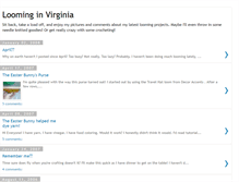 Tablet Screenshot of loominginvirginia.blogspot.com