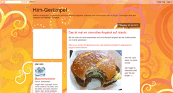 Desktop Screenshot of hirnentleerung.blogspot.com