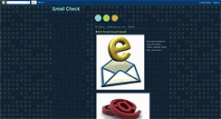 Desktop Screenshot of emailcheck.blogspot.com