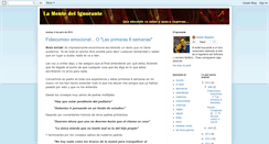 Desktop Screenshot of lamentedelignorante.blogspot.com