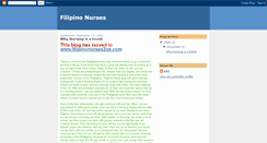 Desktop Screenshot of filipinonurses.blogspot.com