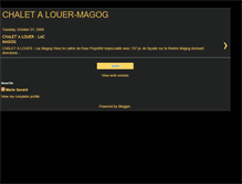 Tablet Screenshot of chaletalouermagog.blogspot.com