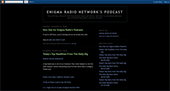 Desktop Screenshot of enigmaradio.blogspot.com