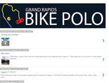 Tablet Screenshot of grbikepolo.blogspot.com