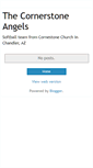 Mobile Screenshot of cornerstonesoftball.blogspot.com