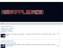 Tablet Screenshot of mrapplemod.blogspot.com