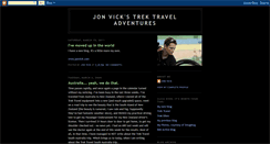 Desktop Screenshot of jonvickstrektraveladventures.blogspot.com