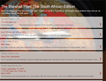 Tablet Screenshot of natemarshallplan.blogspot.com