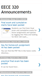 Mobile Screenshot of eece320.blogspot.com