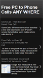 Mobile Screenshot of callstoanywherefree.blogspot.com
