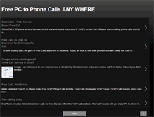 Tablet Screenshot of callstoanywherefree.blogspot.com
