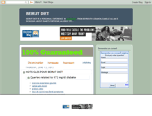 Tablet Screenshot of beirut-diet.blogspot.com