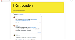 Desktop Screenshot of iknitlondon.blogspot.com