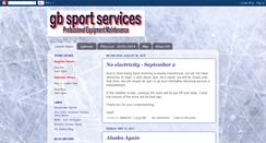 Desktop Screenshot of gbsportservices.blogspot.com