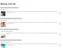 Tablet Screenshot of belong-withme.blogspot.com